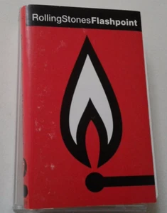 THE ROLLING STONES flashpoint RARE ISRAELI  cassette - Picture 1 of 2