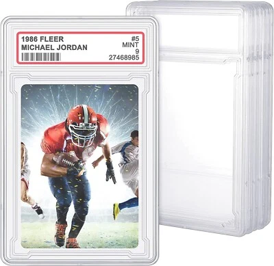 Empty Graded Card Holder PSA Style Slab for Trading Sports Cards Protector Case - Image 1 of 4