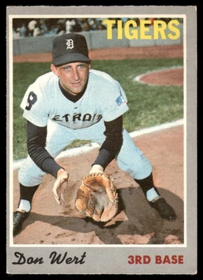 1970 O-Pee-Chee Don Wert Detroit Tigers #33 - Image 1 of 2