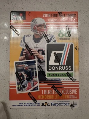 Donruss Football Pack 2018, 8 tarjetas por paquete - ¿Posibles novatos Barkley Allen? Foto 1 de 4