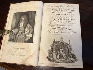 1797 63 PLATES ENGRAVING FINE BINDING SCOTTISH 18TH ANTIQUARIAN RARE BOOK 1700’S - Picture 1 of 12