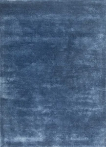 Custom Size Dark denim hand tufted Rug Modern Living Room Carpet |Rugs 7x10|8x10 - Picture 1 of 4