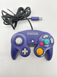 Mando Oficial Nintendo GameCube Indigo/Púrpura DOL-003 ¡PROBADO! Rd DSCRP - Imagen 1 de 3