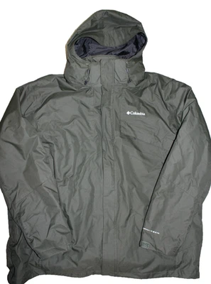 Columbia Men’s Big Tall Bugaboo II Fleece Interchange Winter Jacket Green 3XT - Image 1 of 4