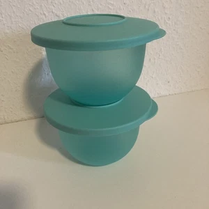 Tupperware Junge Welle 2er Set  550ml Türkis NEU OVP - Picture 1 of 2