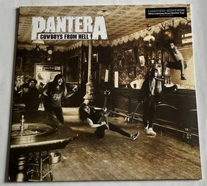 Pantera Cowboys From Hell White And Brown Coloured Vinyl NEW SEALED Limited Ed - Picture 1 of 2