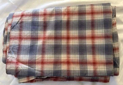 Funda nórdica Pottery Barn Teen Wrangler orgánica a cuadros doble Foto 1 de 4