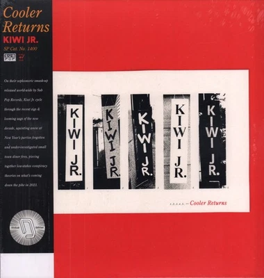 Kiwi Jr. Cooler Returns (Dinked Edition #80) LP vinyl Europe Sub Pop 2021 Yellow - Image 1 of 4