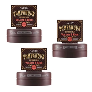 3x GATSBY Haarpomade Supreme Hold 75g langanhaltender starker Halt für Männer... - Bild 1 von 8