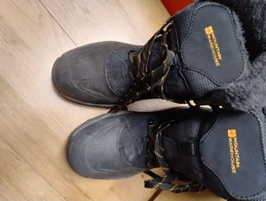 Mountain Warehouse Off-Piste snow boot Charcoal Size 8 New - Picture 1 of 5
