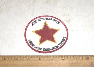 US Air Force - Aggressor Squadron 12 gestickter Aufnäher - Bild 1 von 3