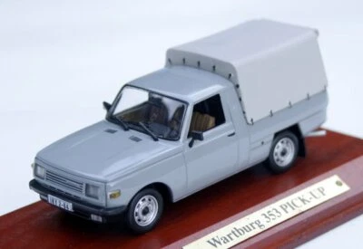 Wartburg 353 W Pick-up Bj. 1985-1989, Grigio, Ixo-Modell Ddr-Kollektion M.1:43 - Immagine 1 di 4