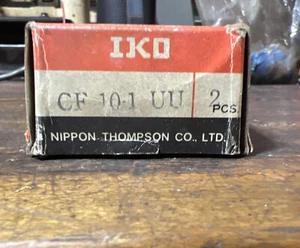 Box mit 2 IKO CF10-1UU Nockenfolgern. Neu mit offenem Karton. - Bild 1 von 1