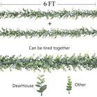 1.8M.Artificial Eucalyptus Garland Hanging Rattan Wedding Greenery Home Decor