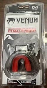 VENUM Challenger Mouthguard (BLACK & RED) Case Included / BRAND NEW / Senior 11+ - Picture 1 of 2