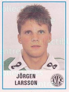 1987-88 Swedish Panini Stickers #254 Jorgen Larsson