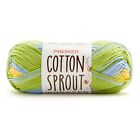 3 Pack Premier Cotton Sprout Worsted Multi Yarn-Lima Bean 2102-01