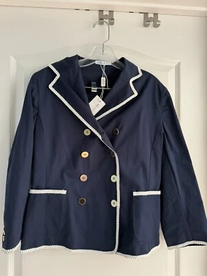 Новый с Ярлыками Hollywould сделано в Италии темно-моряк куртка и брюки костюм США 10 IT 46 морской - Изображение 1 из 4