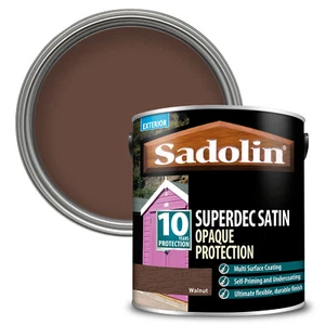 Sadolin Superdec Satin / Gloss Opaque Wood Protection - All Colours - All Sizes - Picture 1 of 21