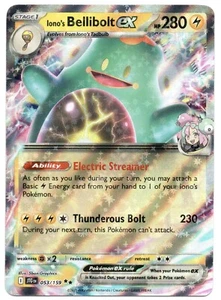 Iono's Bellibolt ex 053/159 Sv09: Journey Together Holo - Picture 1 of 2
