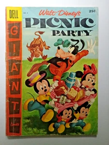Dell Comics  DELL GIANT #8 Walt Disney's  Picnic Party  VG  1957 Barks Art - Picture 1 of 3