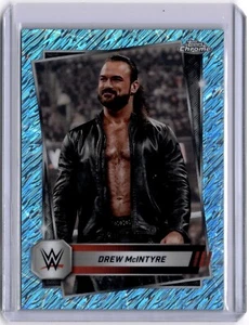 Drew McIntyre 2025 Topps Chrome WWE Aqua Shimmer Refractor #19 WWE 040/199 $ - Bild 1 von 2