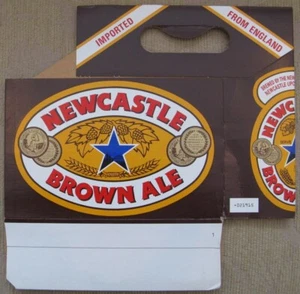 Newcastle Brown Ale Karton Sixpack Träger - Bild 1 von 2