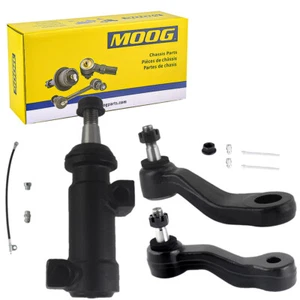 MOOG Front Steering kit Pitman Idler Arm For GMC Sierra Chevy Silverado 1500 - Picture 1 of 9