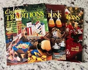 Crafting Traditions Magazines Lot Of 3 1996 - Picture 1 of 4