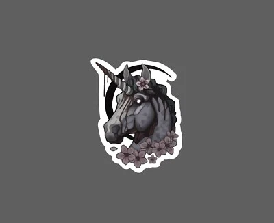 Unicorn Zombie Sticker Undead Waterproof - Image 1 of 3