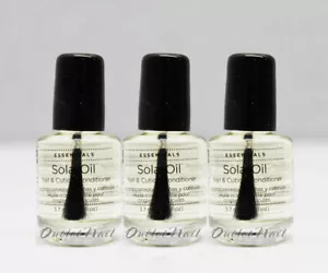 LOT 3 - CND Solar Oil Mini 0.125oz/ 3.7ml - Nail & Cuticle Conditioner - Picture 1 of 1