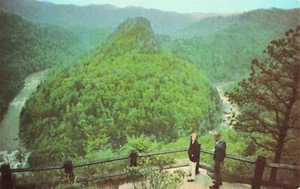 Breaks of the Cumberland, Dickenson County, Virginia, Vintage PC - Picture 1 of 2