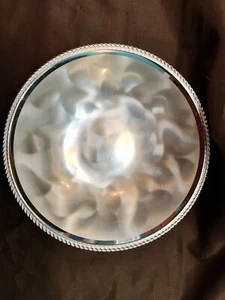 Vintage WMF IKORA Germany EP Brass Brushed Silverplate Decorative Bowl - Picture 1 of 5