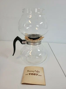 Vintage Cory DKG-S Coffee Glass Vacuum Brewer Percolator - Picture 1 of 10