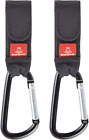 Royal Rascals Buggy Clips For Pram X2 - Stroller Hooks To Carry Your Shopping Ba
