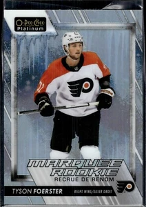 2023-24 PLATINUM ARCTIC FREEZE MARQUEE ROOKIE #275 TYSON FOERSTER /99 - Bild 1 von 2