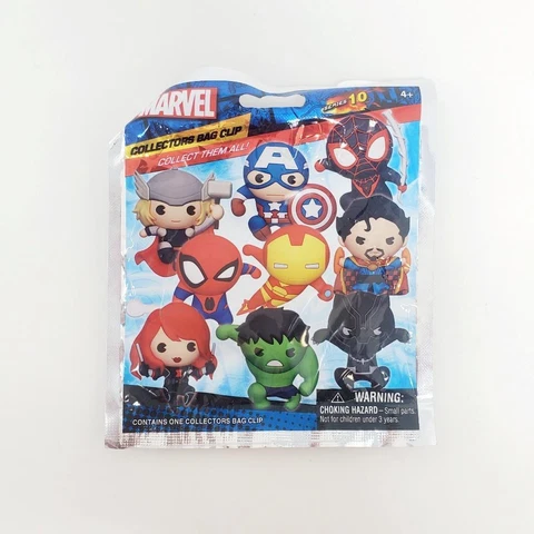 Marvel Series 10 Collectors Figural 3D Bag Clip - YOU CHOOSE!! Cover