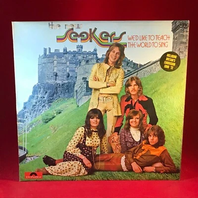 THE NEW SEEKERS We'd Like To Teach The World To Sing 1972 UK vinyl LP original A - Image 1 of 4