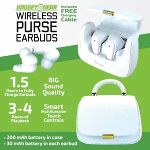 Gadget Fear Wireless Purse Earbuds - Picture 1 of 4