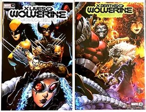 X LIVES OF WOLVERINE #4 & #5 PHILIP TAN CONNECTING EXCLUSIVE VARIANT SET 2022 NM - Picture 1 of 1