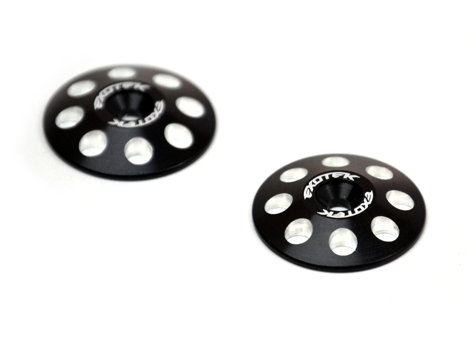 Exotek 1665 1/8 XL WING BUTTONS, 22mm (2) Black - Image 1 of 1