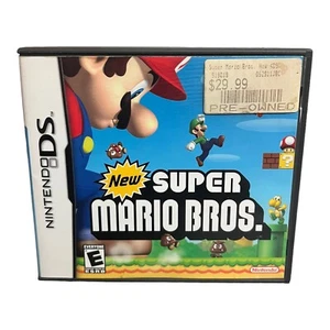 New Super Mario Bros. (Nintendo DS, 2006) Case Only No Game No Manual - Picture 1 of 3
