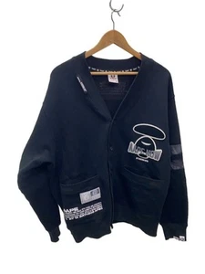 AAPE BY A BATHING APE cardigan Jacket black M Used - Picture 1 of 6