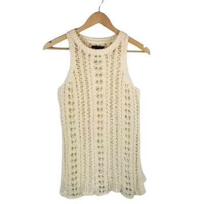 Top tejido sin mangas de ganchillo para mujer American Eagle Outfitters talla S pequeño Foto 1 de 4