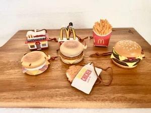 McDonald's Original Food Strap 2010 Vintage Collection Happy set toys Big Mac - Picture 1 of 12