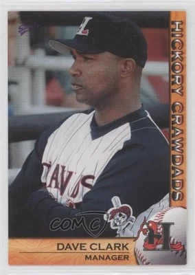 2004 MultiAd Sports Hickory Crawdads Dave Clark #1 - Image 1 of 2