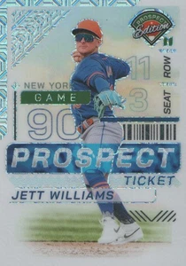 2024 Panini Prospect Edition Baseball Holo Mojo #37 Jett Williams 15/25 - Picture 1 of 2