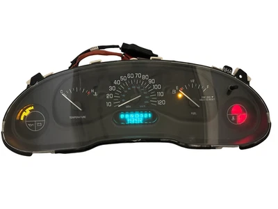 Cuadro de instrumentos velocímetro 03 04 Buick Century 143.432 millas LCD reconstruido Foto 1 de 4