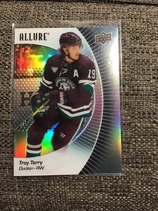 2023-24 UD Allure Black Rainbow Troy Terry - Picture 1 of 2