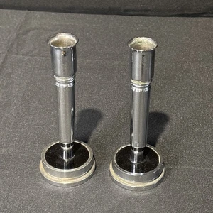 Vintage Art Deco Trench Art Candle Stick Holders - Picture 1 of 2